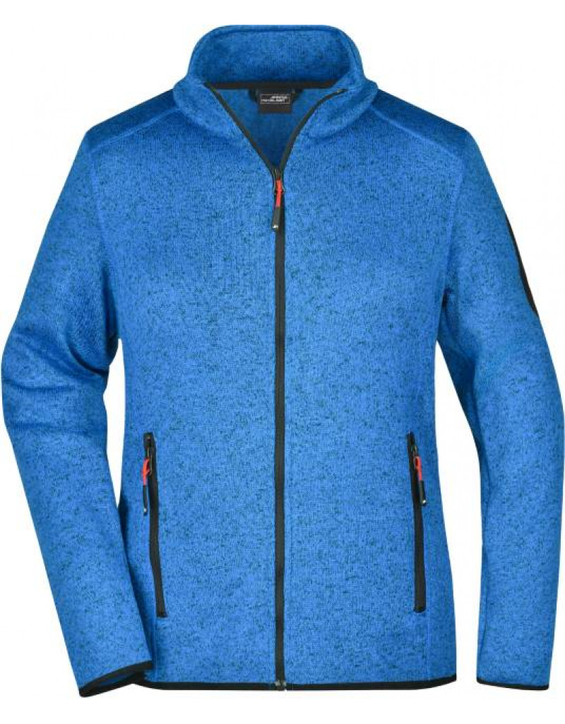 Jachetă tricotată din fleece pentru femei